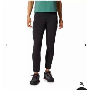 Women's Dynama™ High Rise Ankle Pant in black.